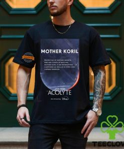 Mother Koril Character In Star Wars The Acolyte Now Streaming On Disney Two Sides Unisex T Shirt