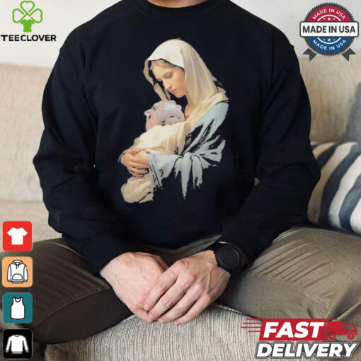 Mother Mary Moo Deng shirt