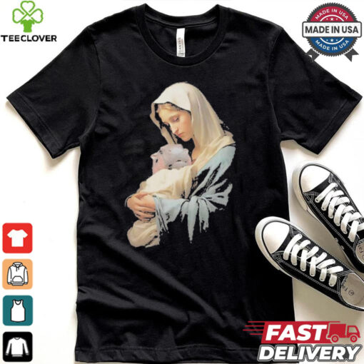 Mother Mary Moo Deng shirt