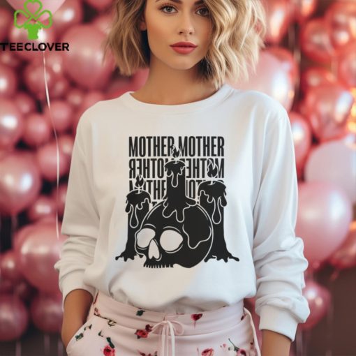 Mother Mother Merch Skull Candle Shirt