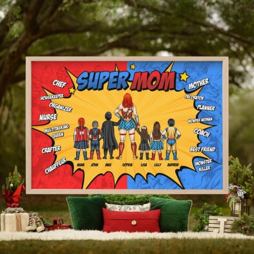 Mother’s Day Personalized Canvas Print
