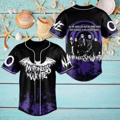 Motionless in White Masterpiece Custom Baseball Jersey