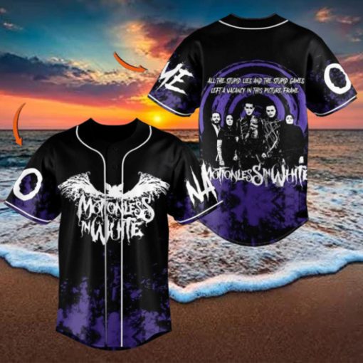 Motionless in White Masterpiece Custom Baseball Jersey