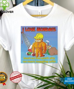 Motivational Garfield I Love Mondays Shirt 2 Motivational Garfield I Love Mondays Shirt