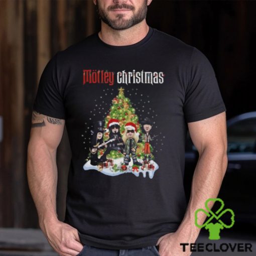 Motley Christmas Motley Crue Heavy Metal Band T Shirt