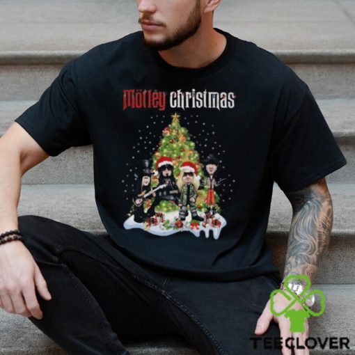 Motley Christmas Motley Crue Heavy Metal Band T Shirt