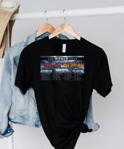 Mötley Crüe Def Leppard The World Tour 2023 Shirt