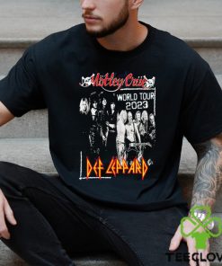 Motley Crue Def Leppard World Tour 2023 Limited Shirt