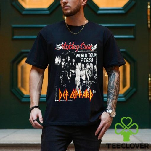 Motley Crue Def Leppard World Tour 2023 Limited Shirt