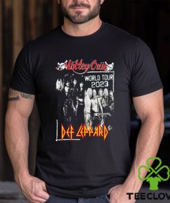 Motley Crue Def Leppard World Tour 2023 Limited Shirt