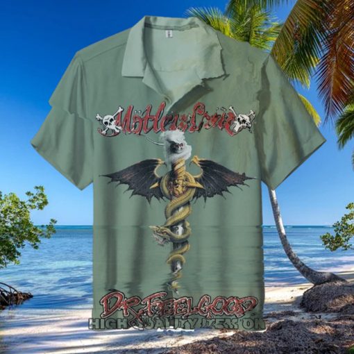 Mötley Crüe Dr Feelgood Album Hawaiian Shirt
