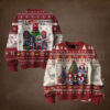 Personalized Donald Mickey Mouse Goofy Los Angeles Chargers Blue Ugly Xmas Sweater