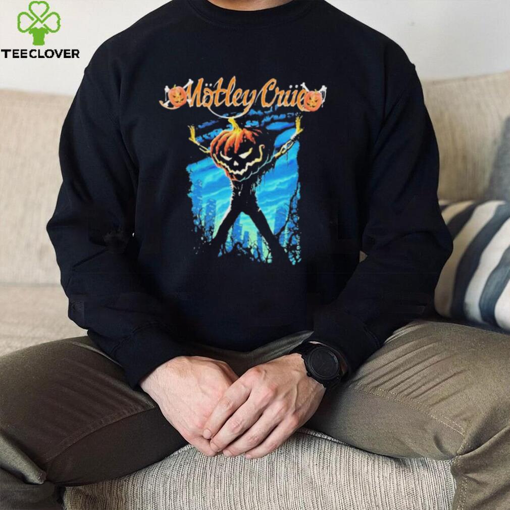 Motley Crue Pumpkin Head Allister Fiend Halloween Logo Shirt Motley Crue Pumpkin Head Allister Fiend Halloween Logo Shirt