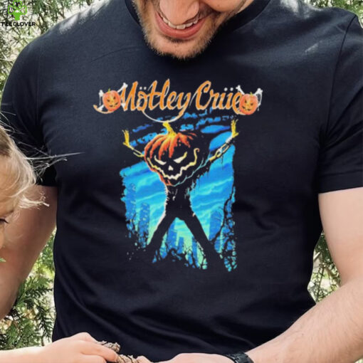 Motley Crue Pumpkin Head Allister Fiend Halloween Logo Shirt