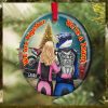 Grinch Nike Brand Jump Man Basketball Merry Christmas Custom Name 2023 Christmas Tree Decorations Ornament