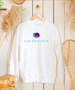 Motoko Pinata Internet Computer in Japanese shirt