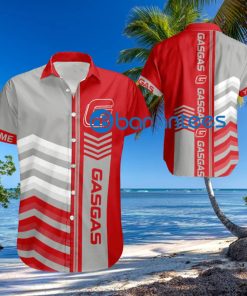 Motorcycle Gas Gas Arrow Pattern Hawaiian Shirt New Custom Name Gift