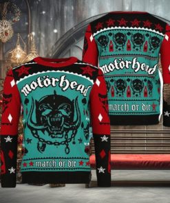 Motorhead March Or Die Unique Design For Holiday Ugly Christmas Sweater