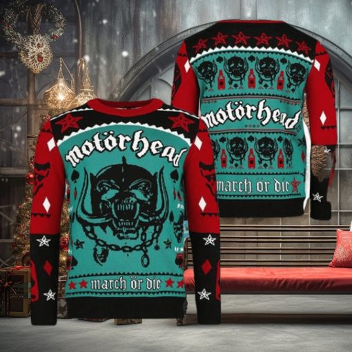 Motorhead March Or Die Unique Design For Holiday Ugly Christmas Sweater