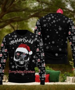 Motorhead Merry Fucking Christmas Ho Ho Ho Ugly Sweater