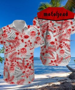Motorhead Tropical Flower Hawaiian Shirt
