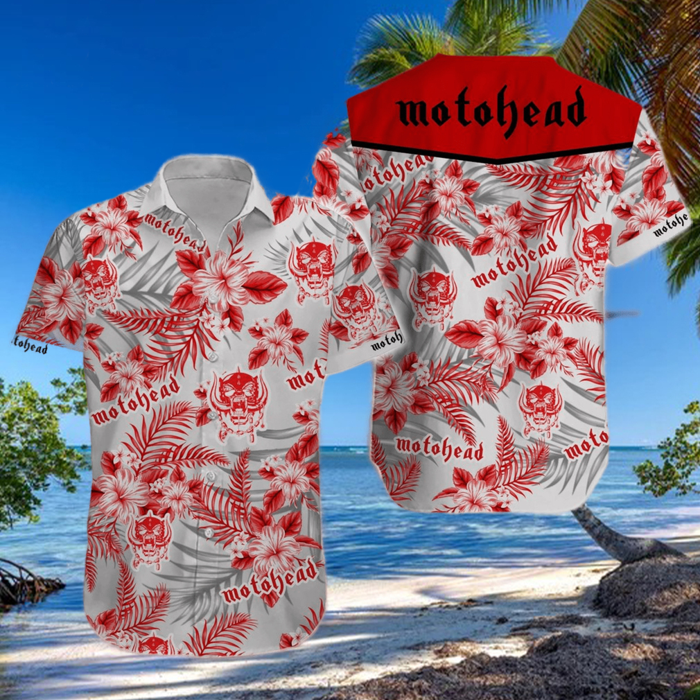 Motorhead Tropical Flower Hawaiian Shirt Motorhead Tropical Flower Hawaiian Shirt