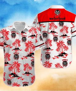 Motorhead Tropical Red Hawaiian Shirt