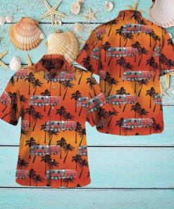 Mound, Minnesota, Mound Fire Department Hawaiian Shirt Men And Women Gift Floral Beach