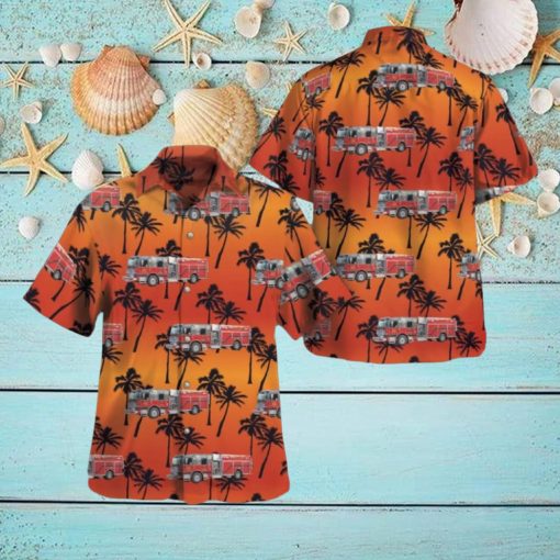 Mound, Minnesota, Mound Fire Department Hawaiian Shirt Men And Women Gift Floral Beach