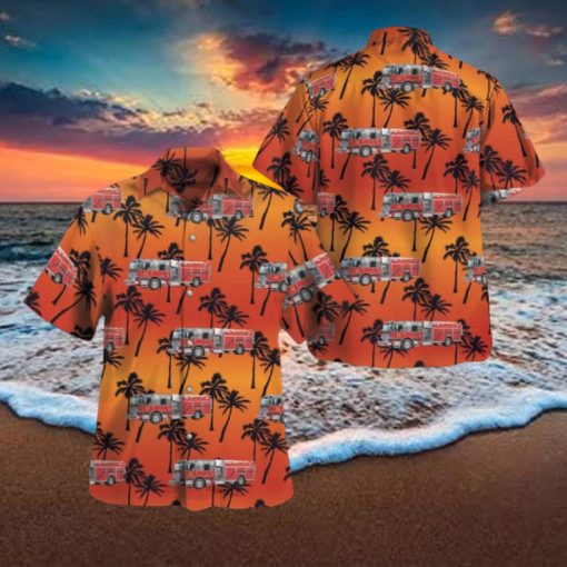 Mound, Minnesota, Mound Fire Department Hawaiian Shirt Men And Women Gift Floral Beach