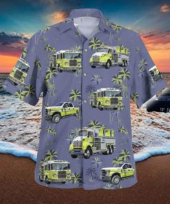 Mount Gilead Fire Department Mount Gilead Ohio Hawaiian Shirt