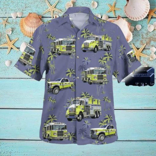 Mount Gilead Fire Department Mount Gilead Ohio Hawaiian Shirt