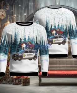 Mount Pleasant, Michigan, City of Mt. Pleasant Public Safety Christmas AOP Ugly Sweater For Men Women