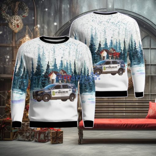 Mount Pleasant, Michigan, City of Mt. Pleasant Public Safety Christmas AOP Ugly Sweater For Men Women