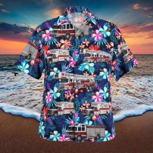 Mount Prospect Illinois Mount Prospect Fire Department Station 13 – Headquarters Hawaiian Shirt