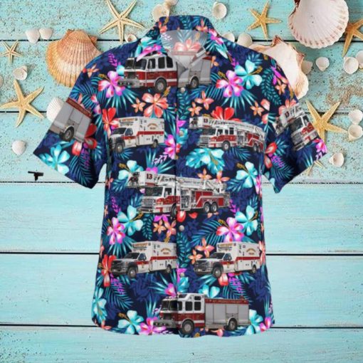 Mount Prospect Illinois Mount Prospect Fire Department Station 13 – Headquarters Hawaiian Shirt