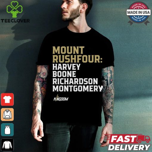 Mount Rushfour Harvey Boone Richardson Montgomery Tee Shirt