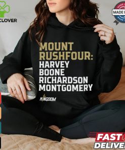 Mount Rushfour Harvey Boone Richardson Montgomery Tee Shirt