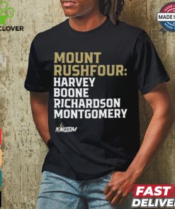 Mount Rushfour Harvey Boone Richardson Montgomery Tee Shirt