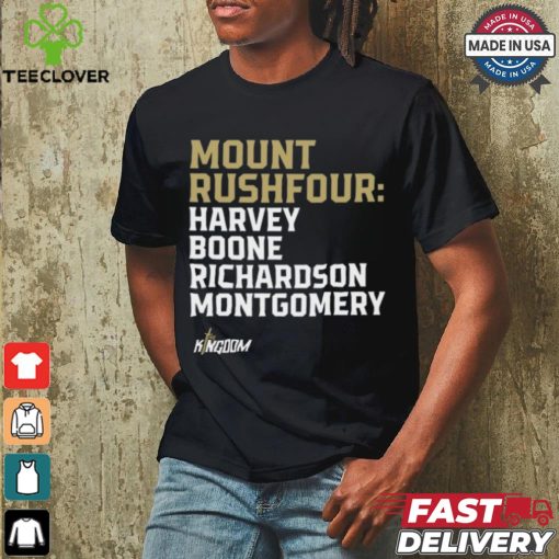 Mount Rushfour Harvey Boone Richardson Montgomery Tee Shirt