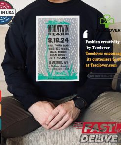 Mountain stage clarksburg poster robinson grand performing arts center aug 18 2024 shirt 3 Mountain stage clarksburg poster robinson grand performing arts center aug 18 2024 shirt