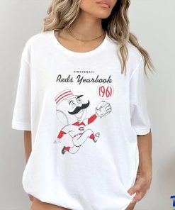 Moustache Cincinnati Reds 1961 Baseball Yearbook Fun shirt