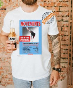 Movements November Tour 2024 Poster Shirt