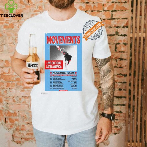 Movements November Tour 2024 Poster Shirt
