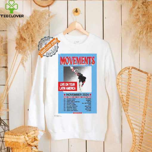Movements November Tour 2024 Poster Shirt