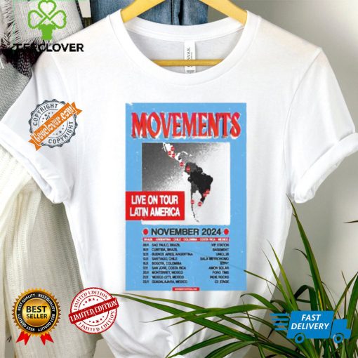 Movements November Tour 2024 Poster Shirt