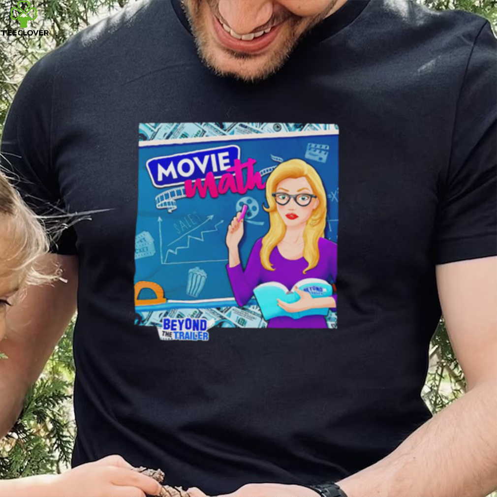 Movie Math Grace Randolph Beyond The Trailer cartoon shirt