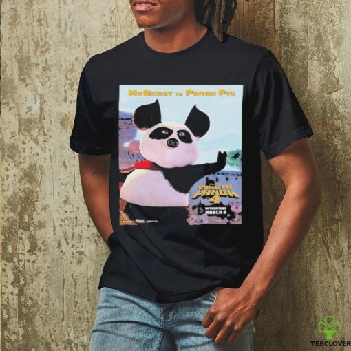 Mr Beast Is Panda Pig in Kung Fu Panda 4 2024 Shirt