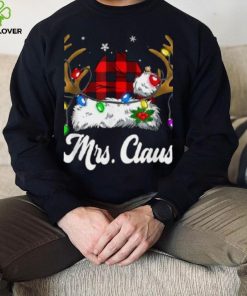 Mr Claus Mrs Claus Funny Christmas Matching Couple Xmas Shirt