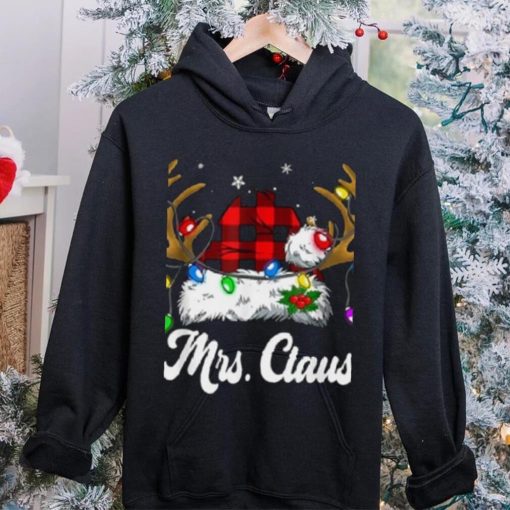 Mr Claus Mrs Claus Funny Christmas Matching Couple Xmas Shirt